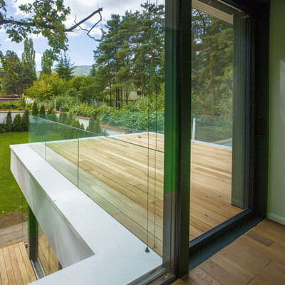 Mẫu Lan Can Kính Cường Lực Đẹp