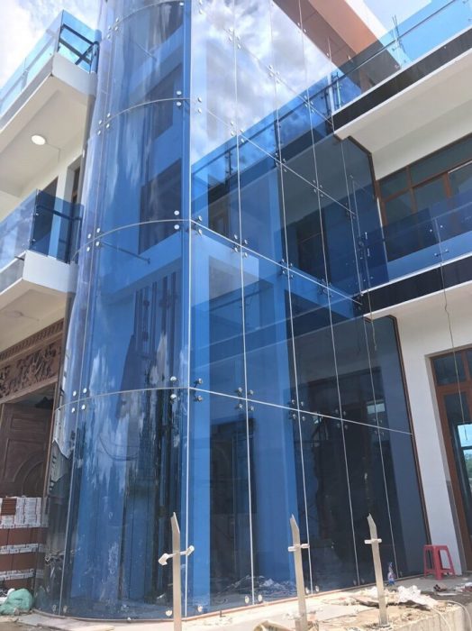 Kính mặt dựng spider Cần Thơ