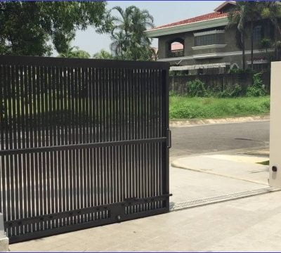 Cổng rào tự động âm sàn tại Cần Thơ