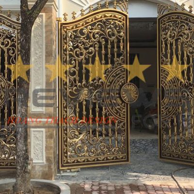 Cổng rào tự động âm sàn tại Cần Thơ