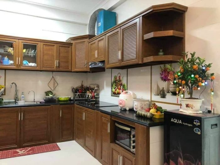 Tủ bếp nhôm Omega Deco Cần Thơ