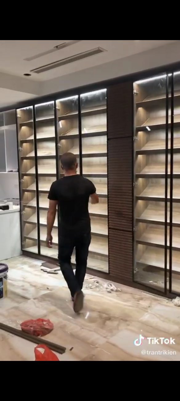 Cánh kính tủ áo Cần Thơ