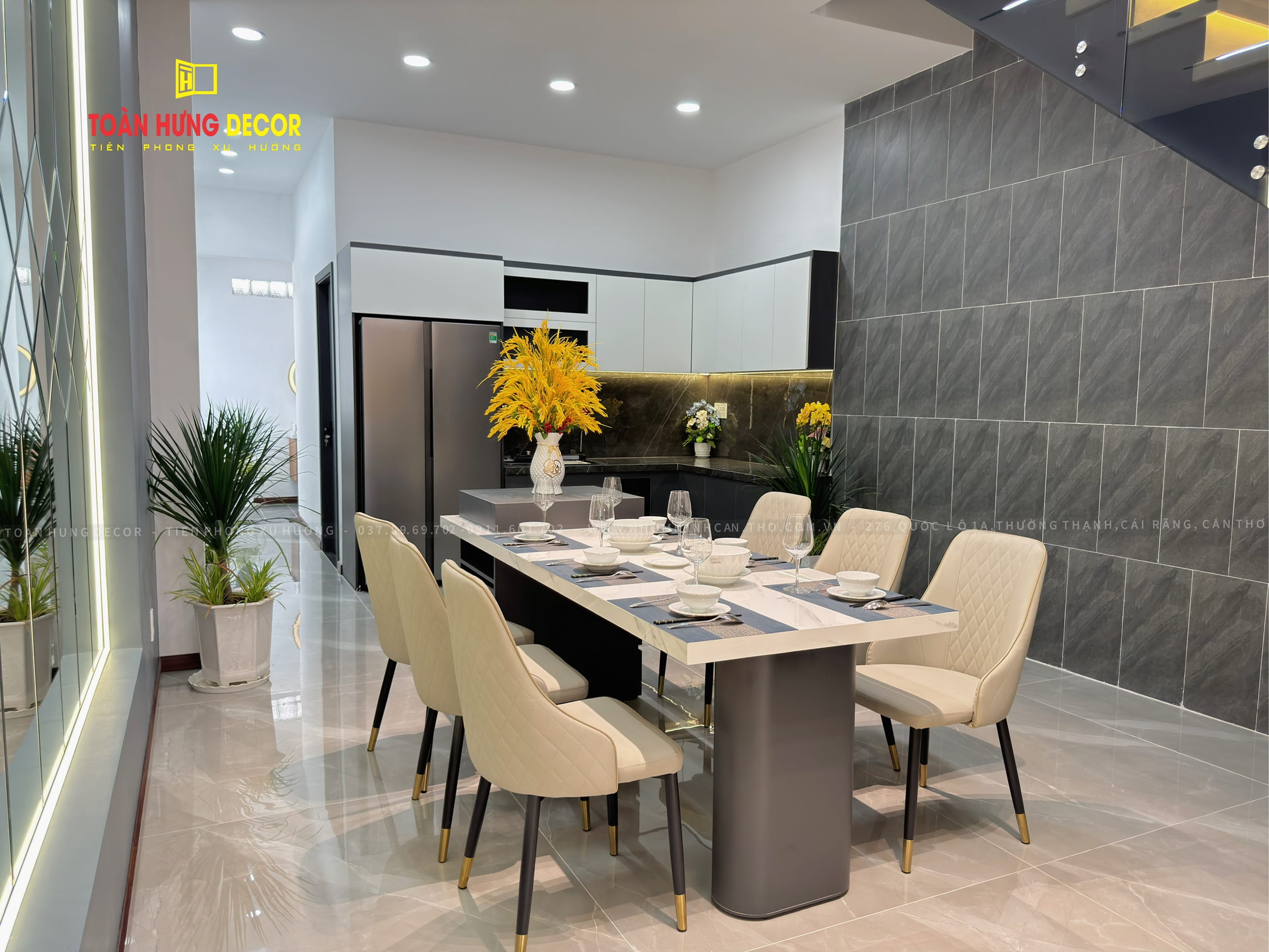 BÀN ĐẢO KẾT HỢP BÀN ĂN